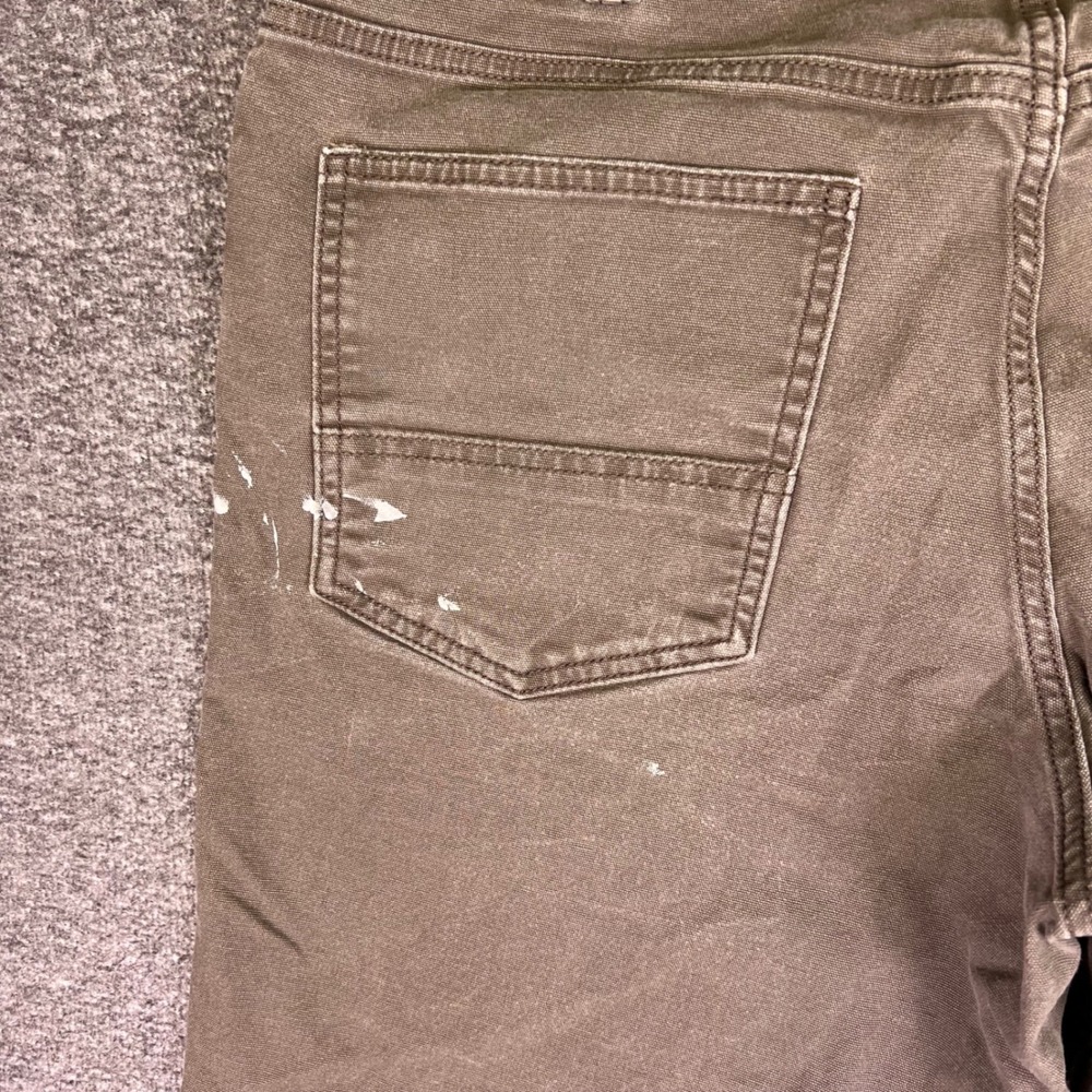 Carhartt Pants Mens 35x34 Brown Rugged Flex Relaxed Workwear Canvas Utility Work - Picture 16 of 16